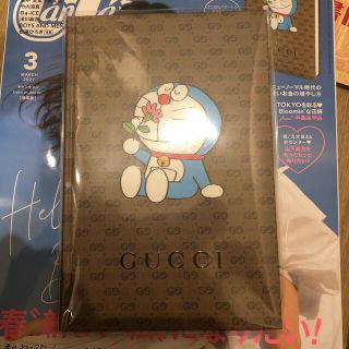 グッチ(Gucci)のCanCan付録3月号ドラえもんGUCCIノート (ファッション)