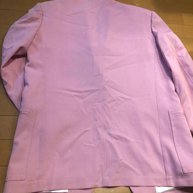 ANGELO GARBASUS(アンジェロガルバス)の新品タグ付ANGELO GARBASUS L〜XL スーツセットアップ ピンク メンズのスーツ(セットアップ)の商品写真