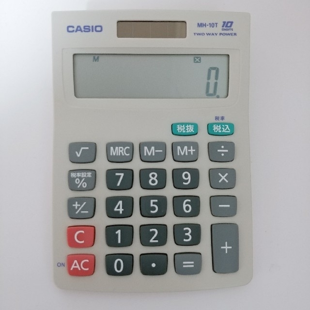 CASIO(カシオ)のCASIO　電卓 インテリア/住まい/日用品の文房具(その他)の商品写真