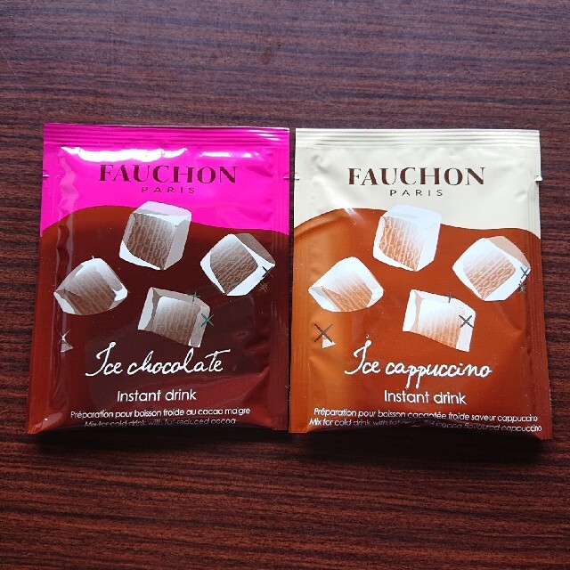 専用！FAUCHONアイスチョコレートドリンク  食品/飲料/酒の食品(菓子/デザート)の商品写真