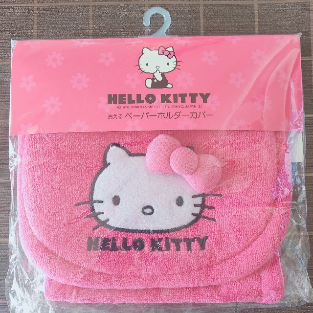 ハローキティ(ハローキティ)のHello Kitty洗えるペーパーホルダーカバー インテリア/住まい/日用品の日用品/生活雑貨/旅行(日用品/生活雑貨)の商品写真