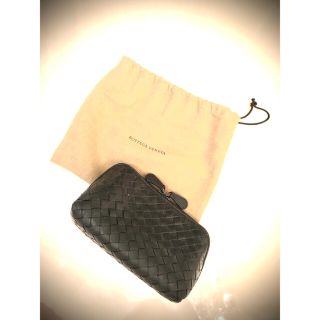 ボッテガヴェネタ(Bottega Veneta)の【超美品】正規品　ボッテガヴェネタ マルチケース イントレチャート　化粧ポーチ(ポーチ)