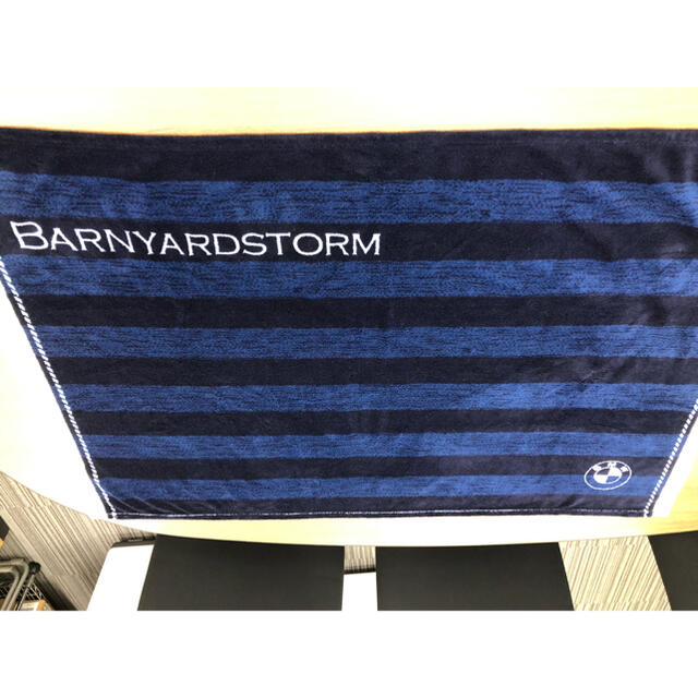 BMW(ビーエムダブリュー)の【BMW ×BARNYARDSTORM】ブランケット　コラボ　ノベルティ エンタメ/ホビーのコレクション(ノベルティグッズ)の商品写真