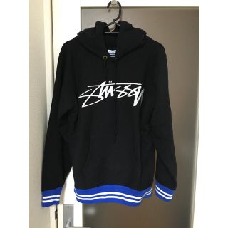 ステューシー　STUSSY パーカー　シャンブレー　ブルゾン　女子　五分丈