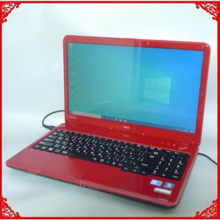 エヌイーシー(NEC)の中古ノートPC NEC LS550DS6R i5 640G Win10(ノートPC)