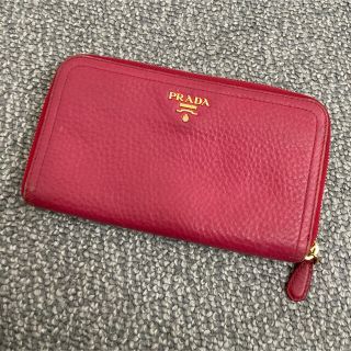 プラダ(PRADA)のプラダ　長財布　ピンク(財布)