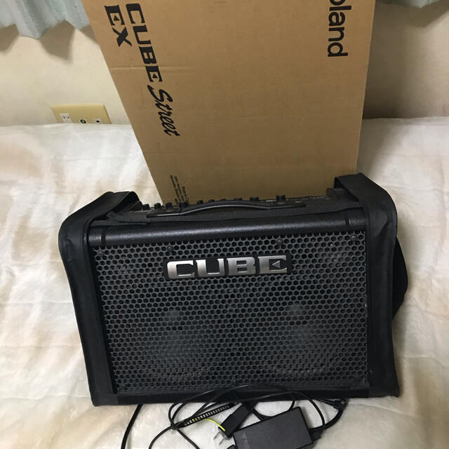 Roland CUBE Street EX ギターアンプ モバイル 電池駆動 Roland CUBE Street EX ギターアンプ モバイル 電池駆動