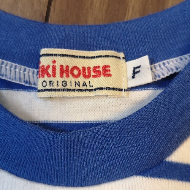 mikihouse(ミキハウス)のMIKI HOUSE　長袖Tシャツ　70-80㎝ キッズ/ベビー/マタニティのベビー服(~85cm)(Ｔシャツ)の商品写真