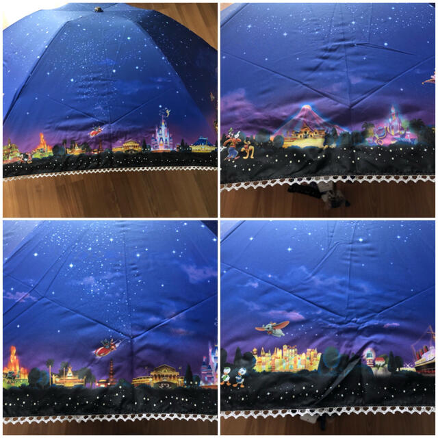 Disney(ディズニー)の新品★東京ディズニーリゾート折りたたみ傘★晴雨兼用★UVカット レディースのファッション小物(傘)の商品写真