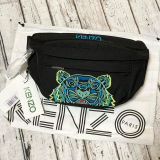 ケンゾー(KENZO)の新品未使用 KENZO ケンゾータイガー刺繍 ボディバッグ ウエストポーチ(ボディーバッグ)