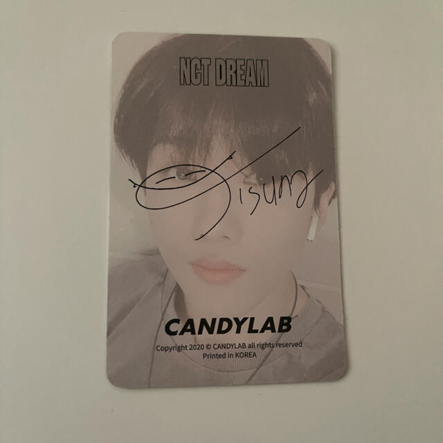 チソン nctdream candylab トレカ エンタメ/ホビーのCD(K-POP/アジア)の商品写真