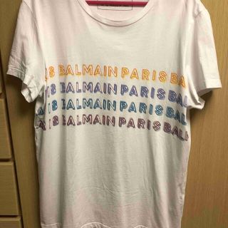 バルマン(BALMAIN)の国内正規 20SS BALMAIN バルマン マルチカラー  ロゴ Tシャツ(Tシャツ/カットソー(半袖/袖なし))