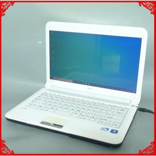 エヌイーシー(NEC)の中古ノートパソコン NEC LE150/C1 Cel 250G Win10(ノートPC)