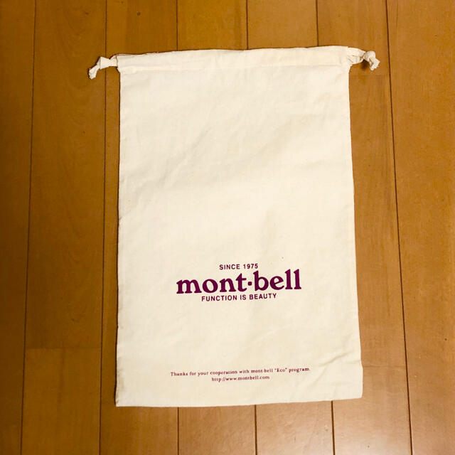 mont bell(モンベル)のモンベル ギフトバッグ スポーツ/アウトドアのアウトドア(登山用品)の商品写真