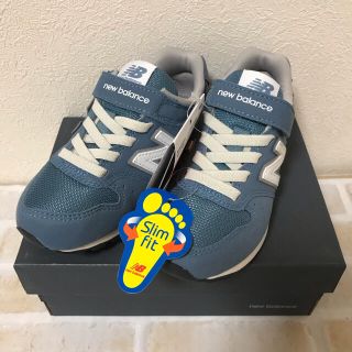 ニューバランス(New Balance)のエルモ1116様専用⭐︎新品　ニューバランス デニムブルー　17.5㎝(スニーカー)