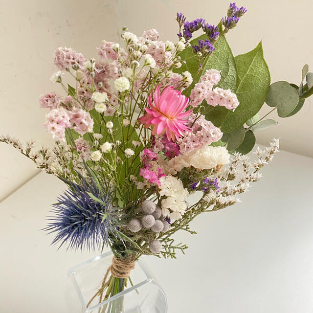 ファッション通販】 ドライフラワー 春を告げる spring スワッグ ファッション通販】 ドライフラワー 春を告げる spring スワッグ
