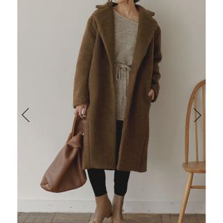 ザラ(ZARA)のリエディ ロングチェスターコート(毛皮/ファーコート)