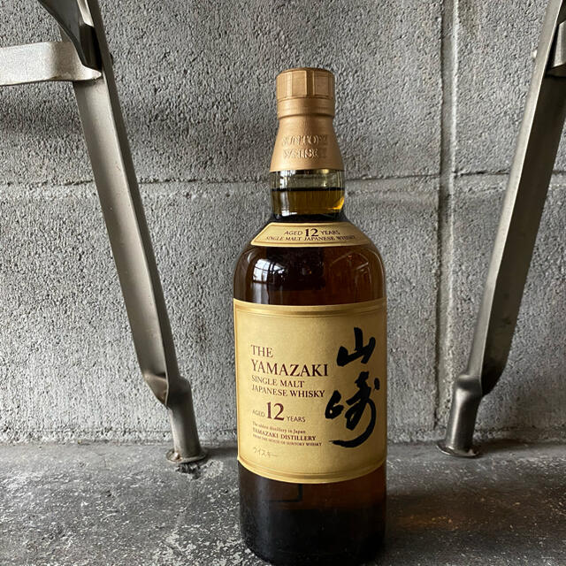 山崎12年　ウイスキー　サントリー酒