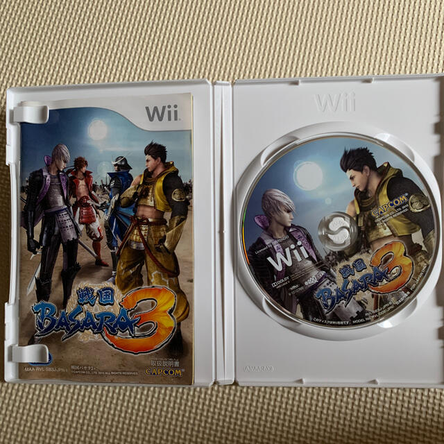 CAPCOM(カプコン)の戦国BASARA3 Wii エンタメ/ホビーのゲームソフト/ゲーム機本体(家庭用ゲームソフト)の商品写真