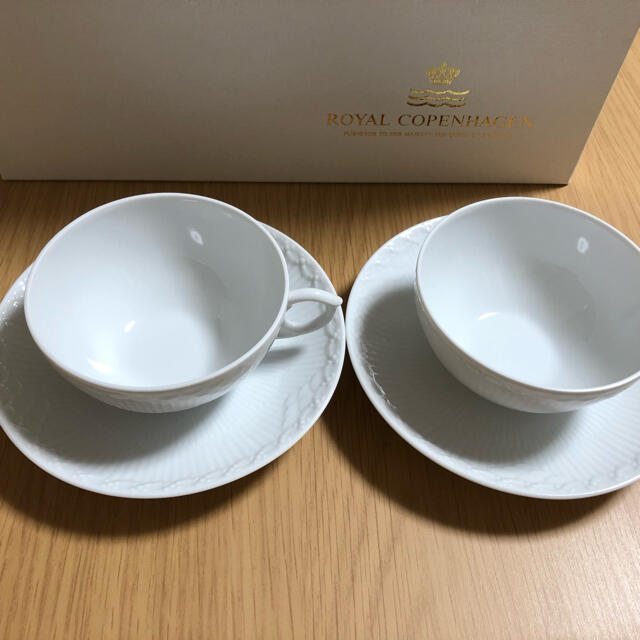 ROYAL COPENHAGEN(ロイヤルコペンハーゲン)のロイヤルコペンハーゲン　ティーカップ＆ソーサー インテリア/住まい/日用品のキッチン/食器(グラス/カップ)の商品写真