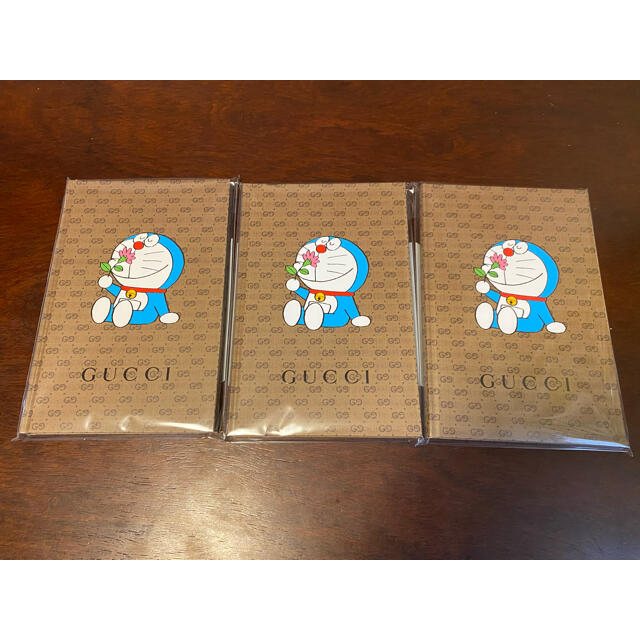 Gucci(グッチ)のドラえもん×GUCCI CanCam限定コラボノート インテリア/住まい/日用品の文房具(ノート/メモ帳/ふせん)の商品写真