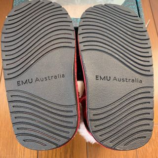 専用　新品タグ付　EMU  ムートン　ブーツ　てんとう虫　16センチ