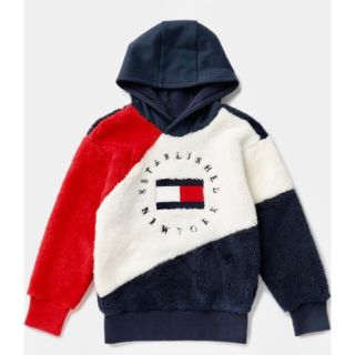 トミーヒルフィガー(TOMMY HILFIGER)のトミーヒルフィガー ボアフリースパーカー トレーナー(ジャケット/上着)