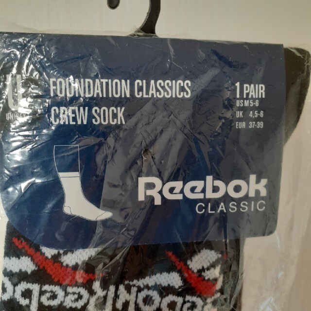 Reebok(リーボック)のReebok　FOUNDATION CLASSICS CREW SOCK レディースのレッグウェア(ソックス)の商品写真