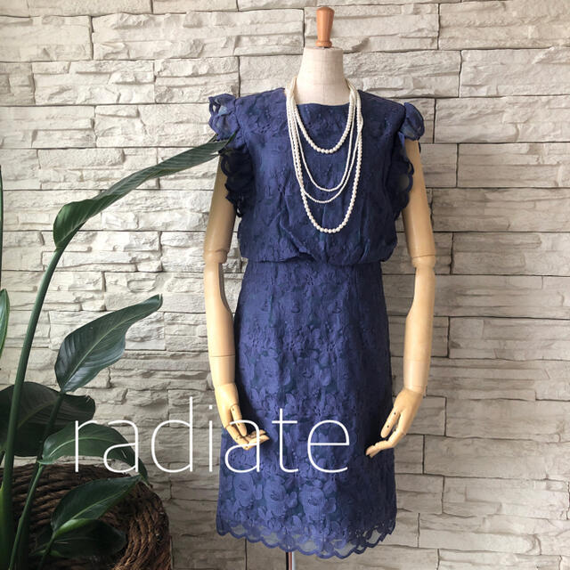 SCOT CLUB - 新品2.1万☆radiate フラワーレースワンピース パーティ