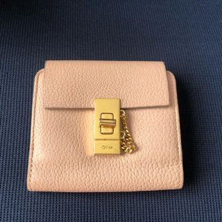 Chloe - Chloe クロエ ドリュー 二つ折り財布 ピンクの通販 by :) shop ...