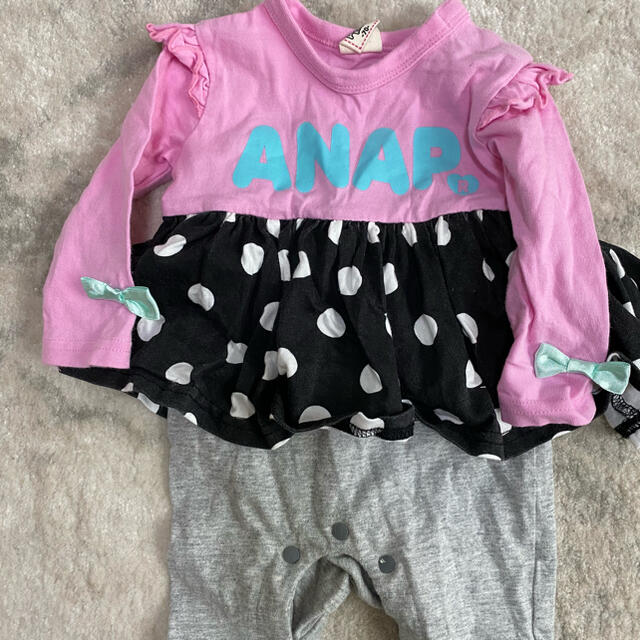 ANAP Kids(アナップキッズ)のさあちゃん28様専用 キッズ/ベビー/マタニティのベビー服(~85cm)(ロンパース)の商品写真