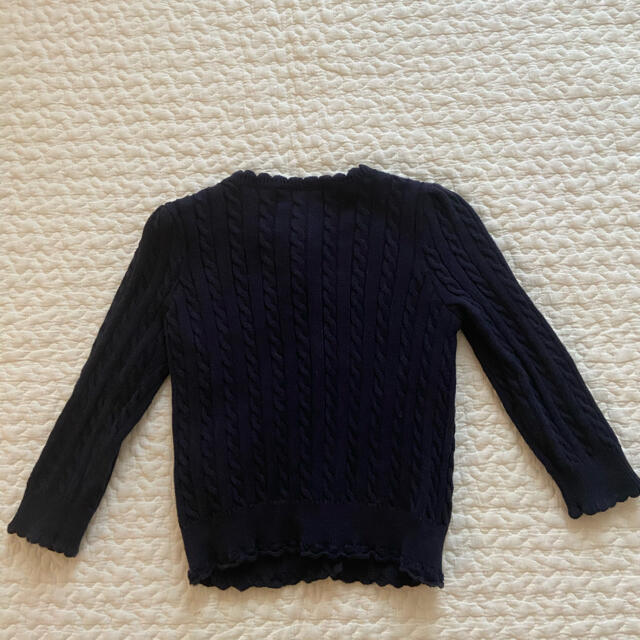 Ralph Lauren(ラルフローレン)の【美品】ラルフローレン ケーブルカーディガン 18M 85 キッズ/ベビー/マタニティのベビー服(~85cm)(カーディガン/ボレロ)の商品写真