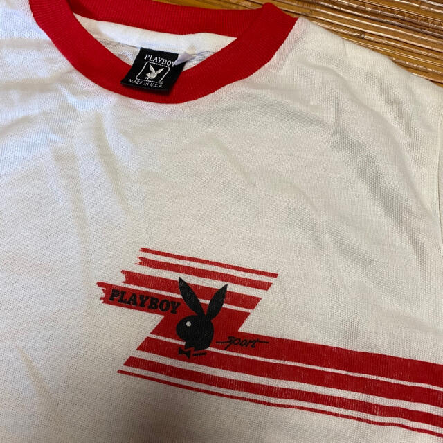 PLAYBOY(プレイボーイ)のす★ PLAYBOY プレイボーイ  長袖Tシャツ/M レディースのトップス(Tシャツ(長袖/七分))の商品写真