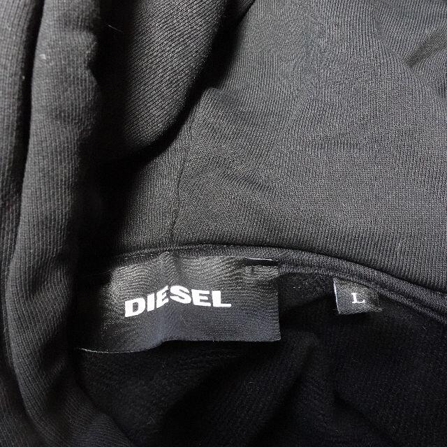 DIESEL(ディーゼル)の[DIESEL] スウェット ブラック メンズLサイズ メンズのトップス(スウェット)の商品写真