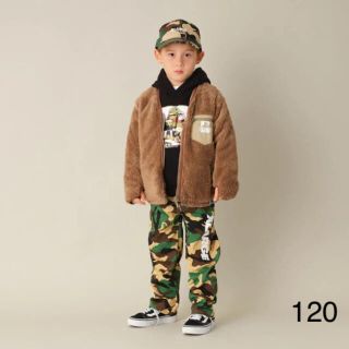 エクストララージ(XLARGE)のエクストララージ キッズ 120 アウター ベージュ (ジャケット/上着)