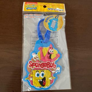 新品☆スポンジボブ☆ラゲッジタグ☆(キャラクターグッズ)