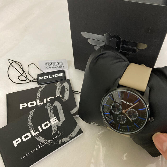 Police ポリス メンズ 腕時計 レザー ベルトの通販 By Ss ポリスならラクマ