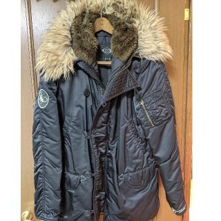 HYSTERIC GLAMOUR - ヒステリックグラマー N-3Bコート 黒メンズMの通販