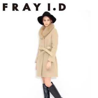 フレイアイディー(FRAY I.D)の【美品】FRAY I.D フレイアイディー フォックスファーコート ロングコート(ロングコート)