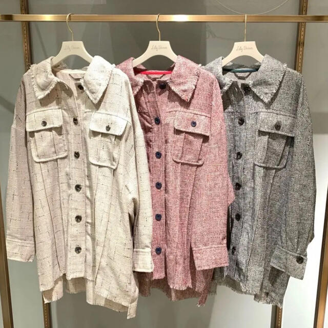 ♡lilybrown ツイード セットアップ♡2019aw