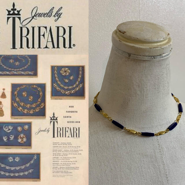 TRIFARI VINTAGE トリファリ アクセサリー 装飾チェーンネックレス