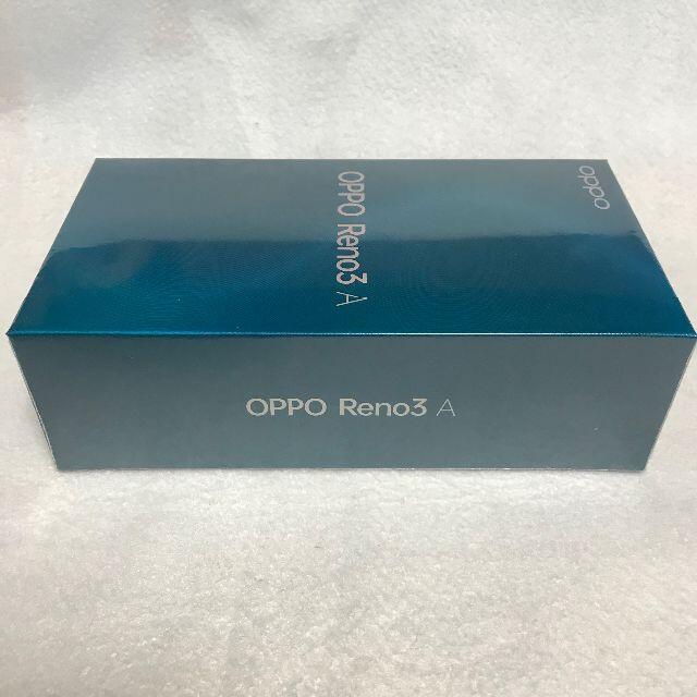 OPPO(オッポ)の【新品/未開封】OPPO Reno3A 128GB/SIMフリー/残債なし② スマホ/家電/カメラのスマートフォン/携帯電話(スマートフォン本体)の商品写真