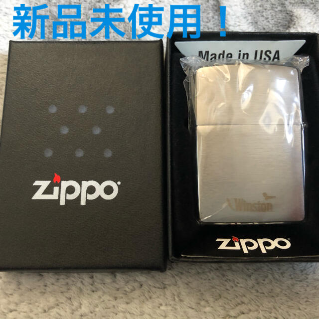 日本製・綿100% ZIPPO ジッポー Winston ウィンストン 未使用品 - 通販