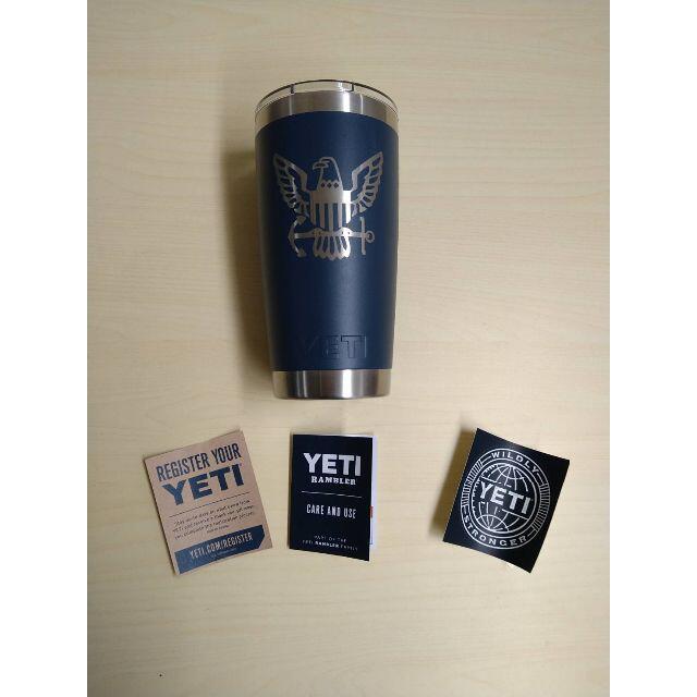 日本未発売 『YETI』20oz タンブラー USNAVY 紺色