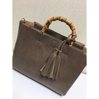 ロペ(ROPE’)のバンブーハンドルバッグ☆プチプラのあやさんおすすめ(ハンドバッグ)