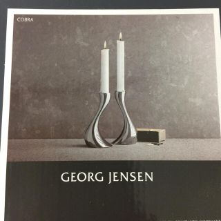 ジョージジェンセン(Georg Jensen)の【Lily様専用】George Jensenキャンドルホルダー 2個セット(アロマ/キャンドル)