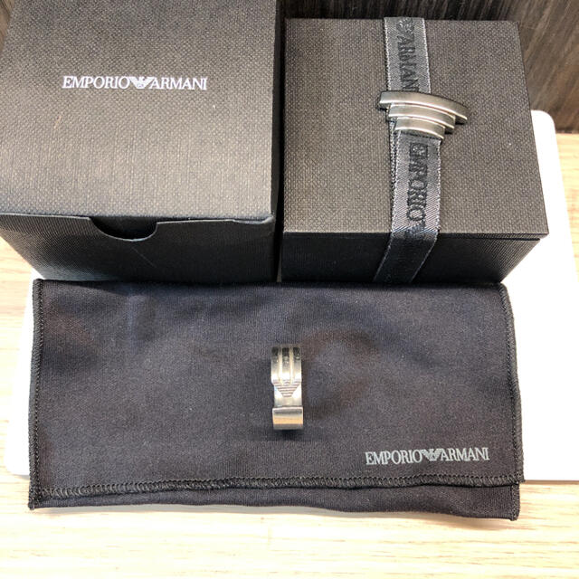 Emporio Armani(エンポリオアルマーニ)のエンポリオアルマーニ  リング　15号　シルバー925 メンズのアクセサリー(リング(指輪))の商品写真