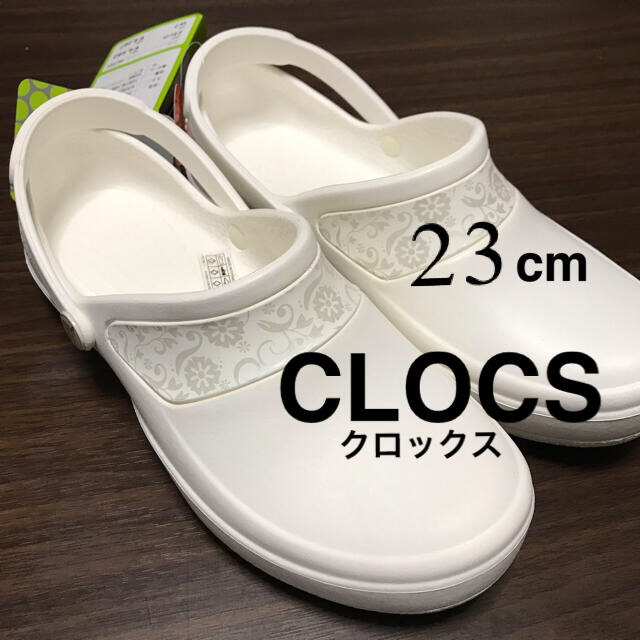 crocs(クロックス)のCLOCS マーシーワーク　白 レディースの靴/シューズ(サンダル)の商品写真