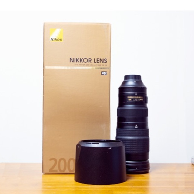 Nikon(ニコン)のNikon ニコン AF-S 200-500mm F5.6 E ED VR スマホ/家電/カメラのカメラ(レンズ(ズーム))の商品写真