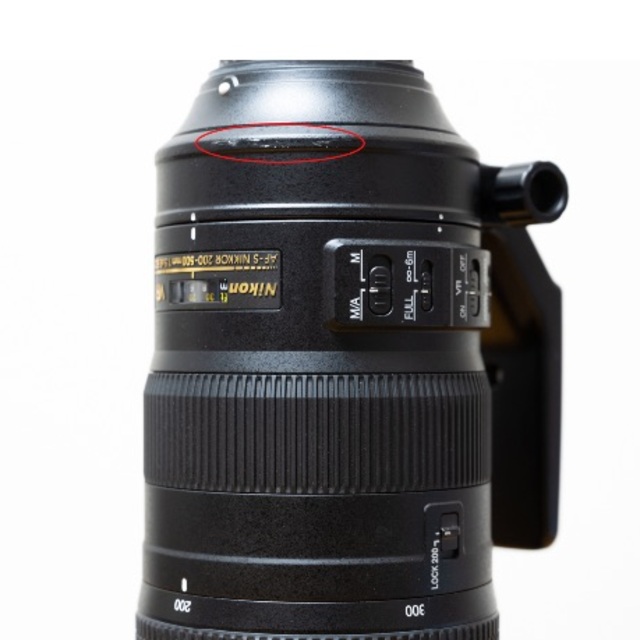 Nikon(ニコン)のNikon ニコン AF-S 200-500mm F5.6 E ED VR スマホ/家電/カメラのカメラ(レンズ(ズーム))の商品写真